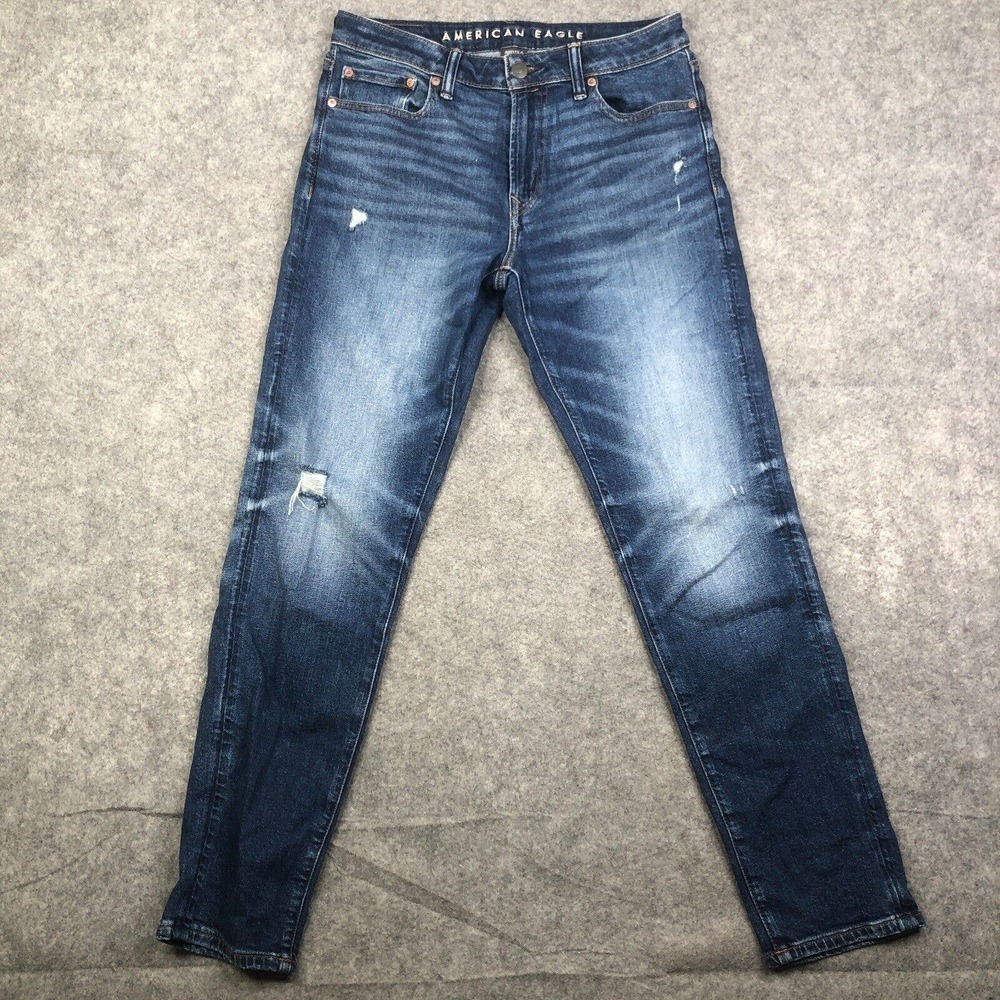 American Eagle Jeans Men 30 x 32 AIRFLEX Athletic Fit Blue 5 Pocket Denim